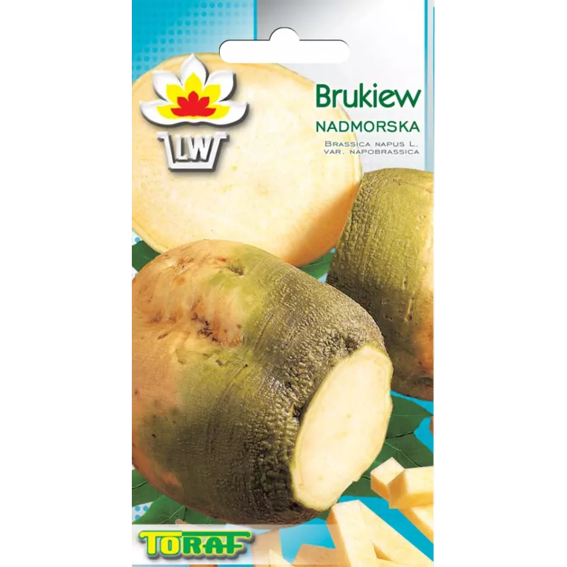 Nadmorska rutabaga 'Toraf' dārzeņu sēklas, 1g iepakojums