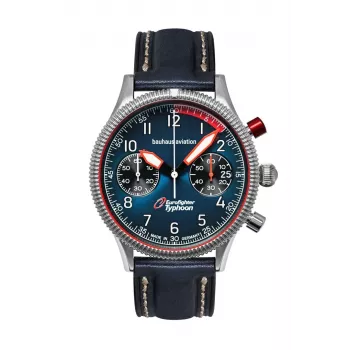 Rokas pulkstenis Bauhaus Aviation Eurofighter 25763 41mm nerūsējošā tērauda korpuss kvarca mehānisms