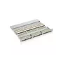 Equip 48-Port Cat.6 Shielded Patch Panel, Black, RJ-45, Gold, Cat6, Rack mounting, 1U, Black