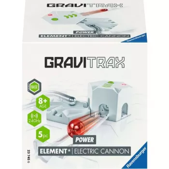 Ravensburger GraviTrax Element Electric Cannon sliežu papildinājums GraviTrax bumbiņu trasei