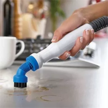 Tvaika mops Melns & Decker FSMH1351SM-QS — 1300 W, 0,5 l tvertne, 6 m vads, 9-in-1 cietām grīdām
