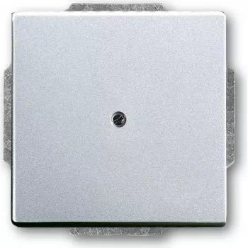 Busch-Jaeger 1710-0-3664. Produktfarbe: Aluminium, Markenkompatibilität: Universal, Design: konventionell. Breite: 63 mm, Höhe: 63 mm (2CKA001710A3664