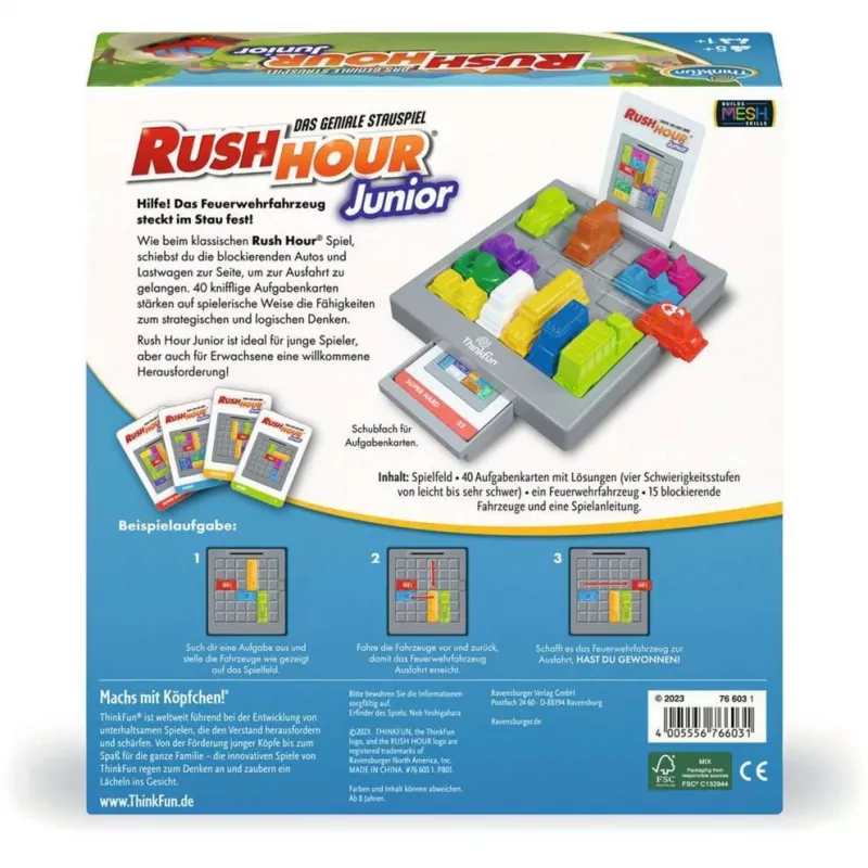 Rush Hour Junior 2024, puzles spēle
