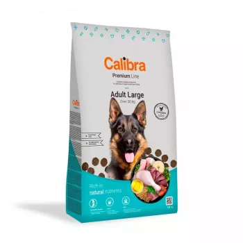 Calibra Dog Premium Adult Large sausā barība suņiem ar vistu, 12 kg
