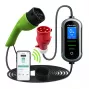 Elektromobiļu lādētājs QOLTEC Mobile EV 2in1 Type2 11 kW 400 V Wi‑Fi TUYA SMART LIFE LCD pārnēsājama sienas kārba 5 m kabelis