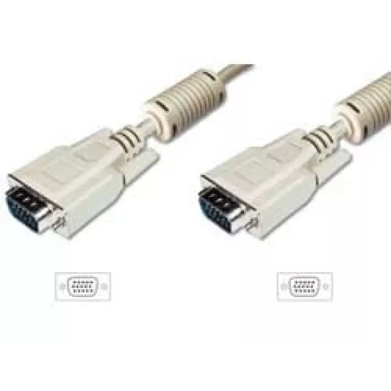 VGA monitora pieslēguma kabelis Digitus AK-310103-018-E