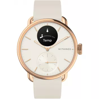 Withings ScanWatch 2 hibrīdais viedpulkstenis ar siksniņu