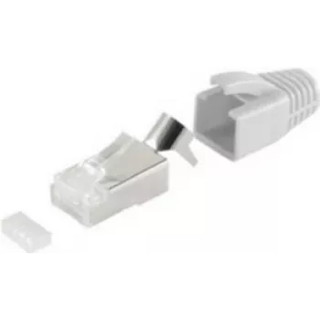 Vadu savienotājs RJ-45 ShiverPeaks BS72067-10GR Pelēks metālisks