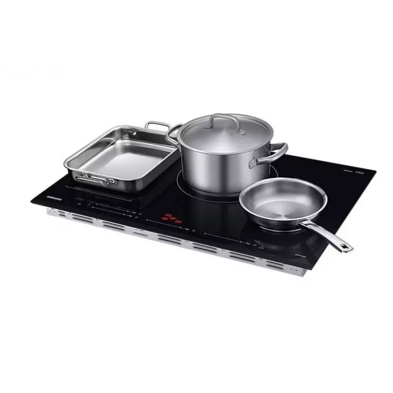 Samsung indukcijas plīts virsma NZ84C5047GK, plīts virsma, melna