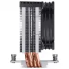 CPU dzesētājs Jonsbo CR-1400 E Melns ar 140 mm ventilatoru, gaisa dzesētājs procesoriem