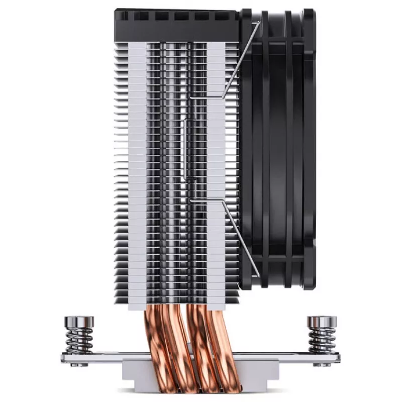 CPU dzesētājs Jonsbo CR-1400 E Melns ar 140 mm ventilatoru, gaisa dzesētājs procesoriem