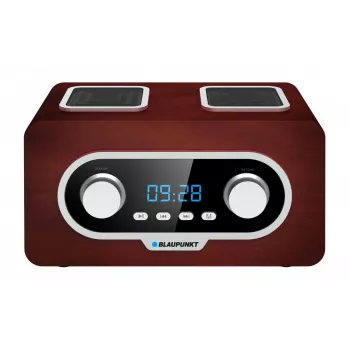 Pārnēsājams radio BLAUPUNKT PP5.2BR — FM pārnēsājams radio, 60 iepriekšējie iestatījumi, USB/MP3, AUX, uzlādējama baterija 1000 mAh, 3 W RMS, bronzas krāsa