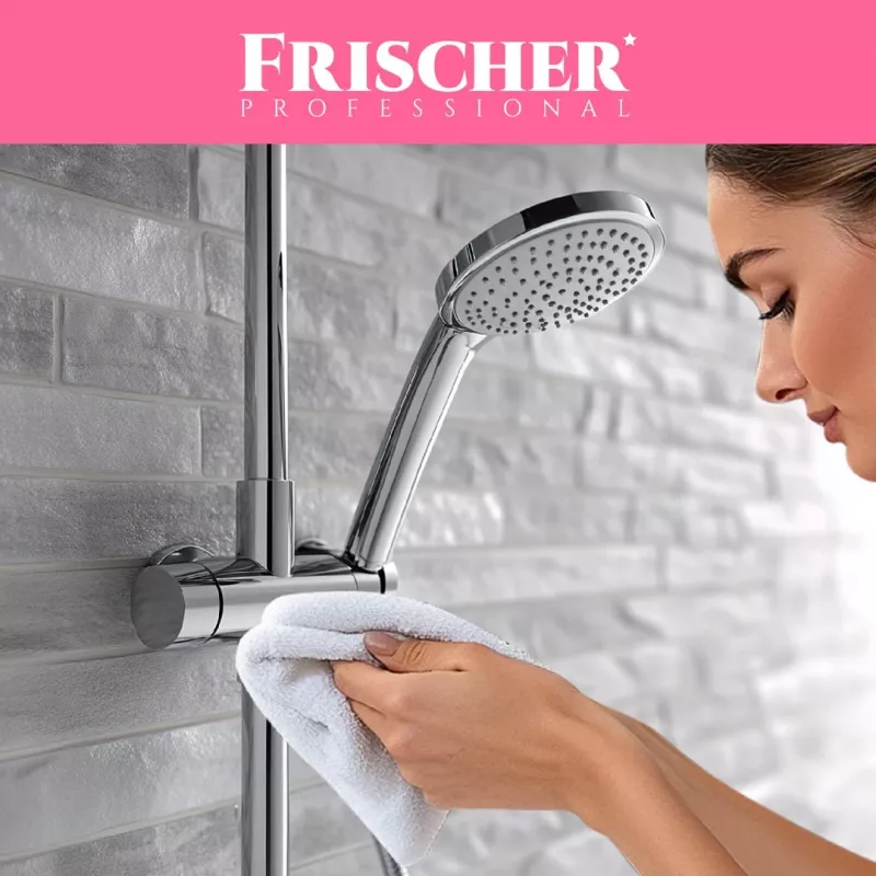Vannas istabas atkaļķotājs FRISCHER FR00232_1000 šķidrs kaļķa un katlakmens noņēmējs sanitārajām virsmām, 1 L pudele ar izsmidzinātāju