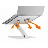 Pasīvs turētājs Durable 505023 Laptop Silver Indoor Use