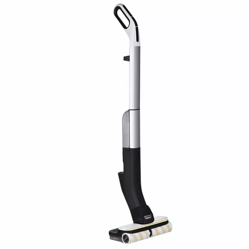 Stick vacuum Karcher FC 4-4, 2.5 Ah Li‑Ion baterija, dry & wet cleaning, 30 cm roller brush, Melns/pelēka