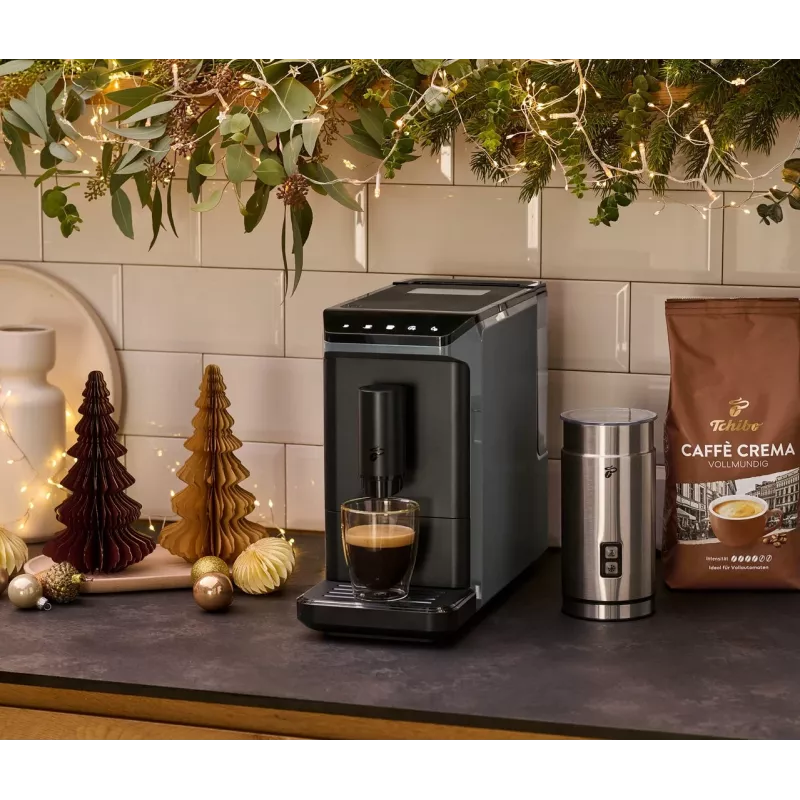 Espresso automāts Tchibo Esperto Mini melns — kompakts mājas espresso automāts