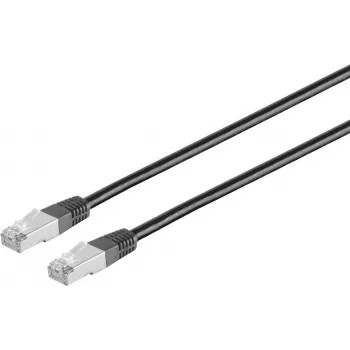 Tīkla kabelis S/CONN 75720-HS Melns 10 m Cat6 S/FTP