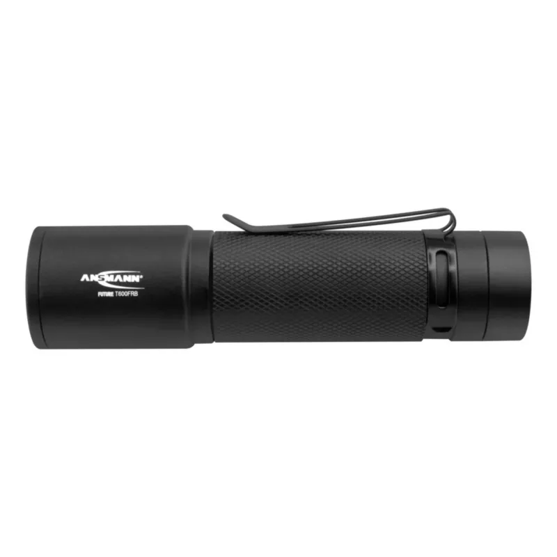Ansmann T600FRB melna rokas lukturītis LED