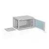ALANTEC plauktu skapis 19 6U 600x450, pelēks SALIEKAMS IEPAKOJUMS