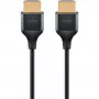 Goobay HDMI kabelis 5 m A tipa vīrišķais – A tipa vīrišķais 18 Gbit/s melns