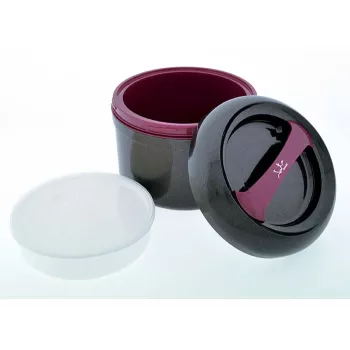 Pusdienu kaste JATA 942 2 L Melna Violeta