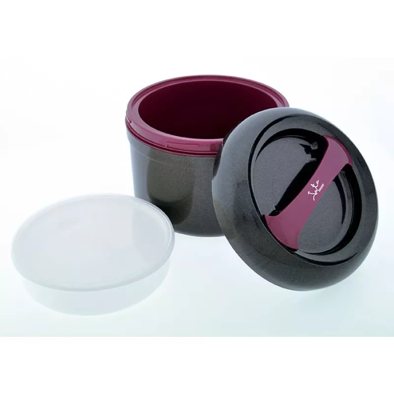 Pusdienu kaste JATA 942 2 L Melna Violeta