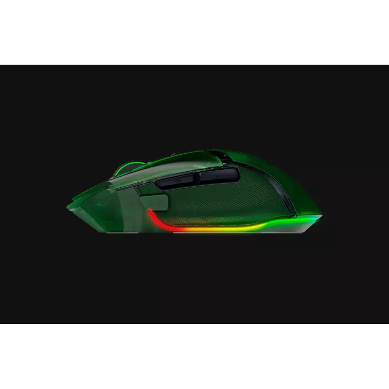 Pele Razer Basilisk V3 Pro 35K RF bezvadu + Bluetooth + USB Type-A