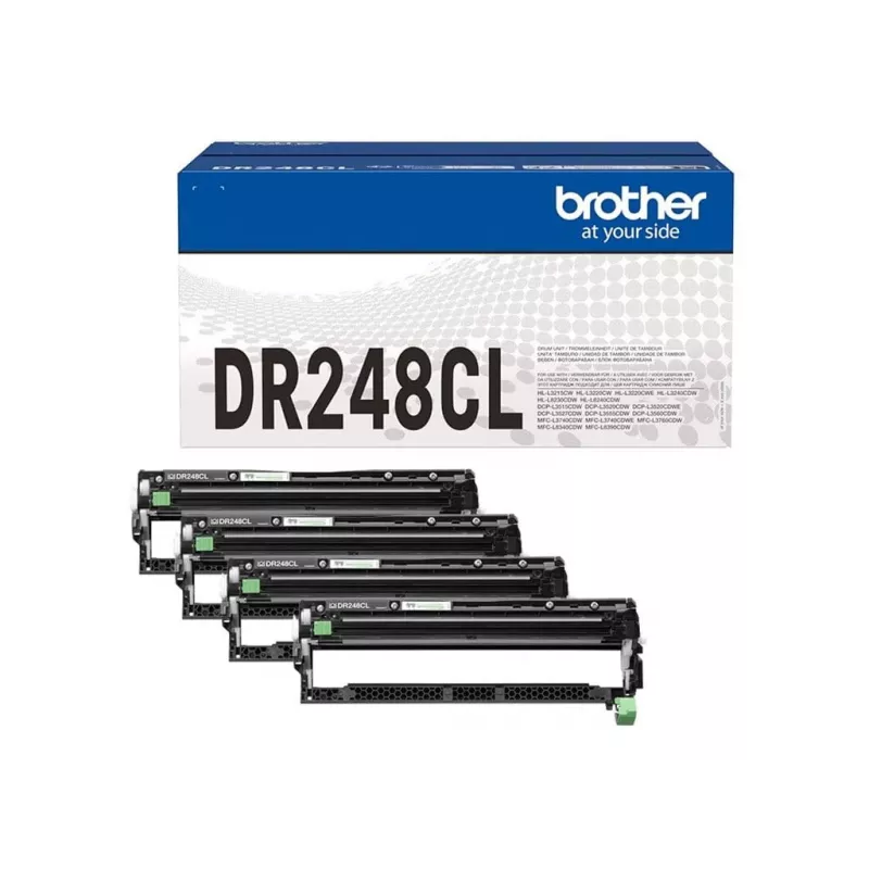 Brother DR-248CL printera cilindrs oriģināls 4 gab. multipaka