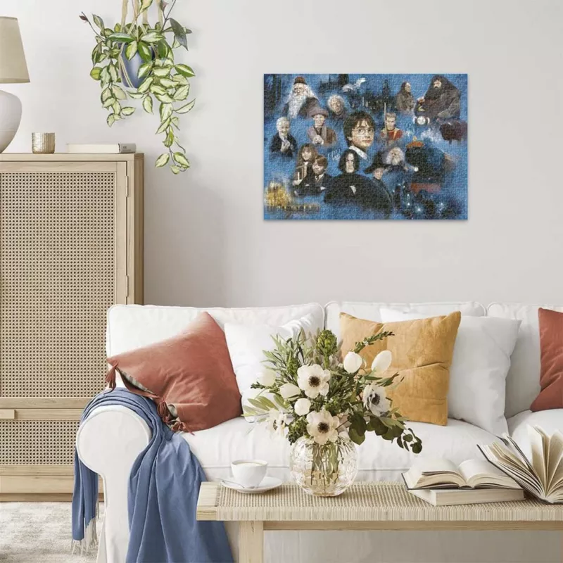 1000 gabalu puzle Ravensburger Harija Potera burvīgā pasaule – 1000 gabali, standarta puzles izmērs