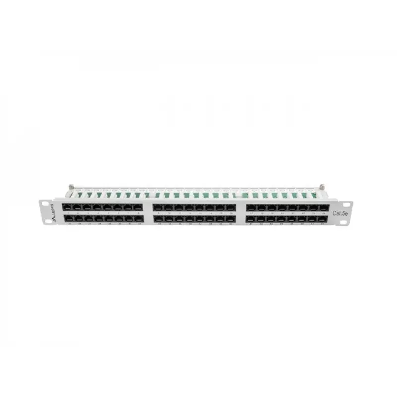 Plāksteru panelis 1U Lanberg PPU5-1048-S