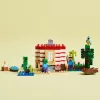 LEGO Minecraft komplekts 21275 TNT džungļu māja, 287 elementi, 2 minifigūras, vecumam 8+
