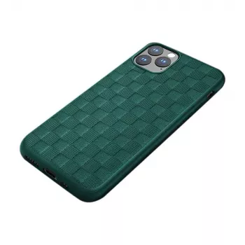 Aizsargājošs mīksts maciņš Devia Woven2 iPhone 11 Pro Max, zaļš