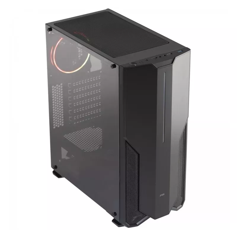 PC GAMING Korpuss MS FIGHTER V310 MELNS (MSC10008)