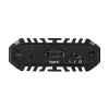 SSD korpuss Silverstone MS13 melns M.2 PCIe 3.0 10 Gbit/s