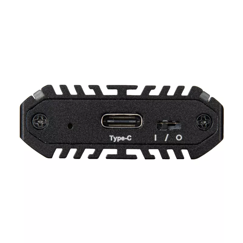SSD korpuss Silverstone MS13 melns M.2 PCIe 3.0 10 Gbit/s