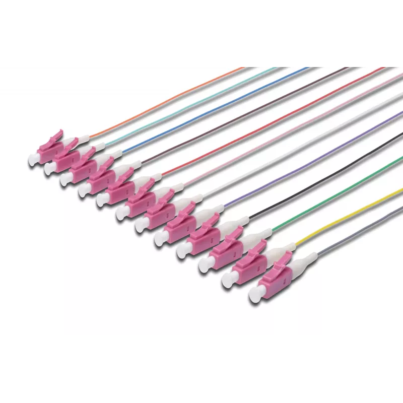 Šķiedru optikas pigtaili Digitus LC OM4 50/125 µ Simplex 2m