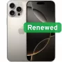B klase | Apple iPhone 16 Pro | 6,3 collu OLED | 5G | 256 GB | Dabīgais titāns | iOS | Apple Renew