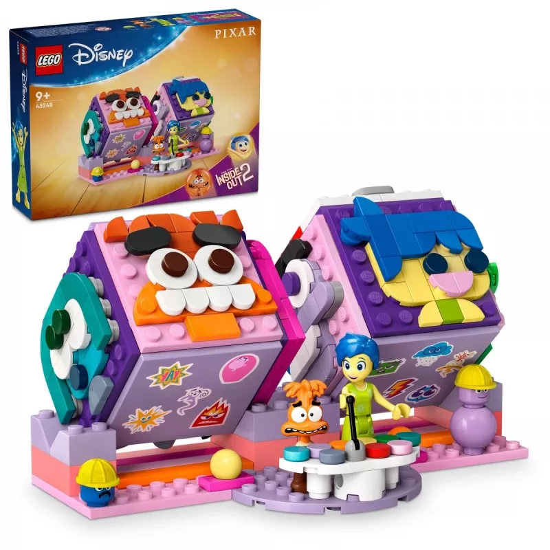 Konstrukciju rotaļlieta LEGO Disney Pixar Inside Out 2 Mood Cubes komplekts 43248