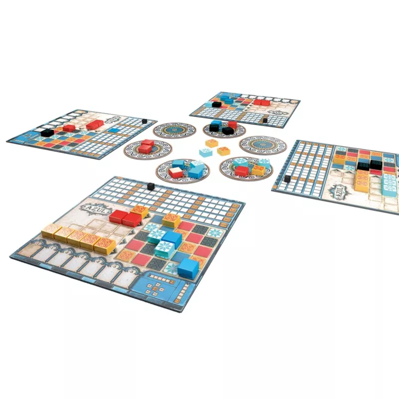 Galda spēle Asmodee Azul — ģimenes stratēģijas spēle, ieteicamais vecums 8+