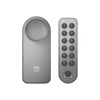 Smart door lock Xiaomi Smart Lock Bluetooth remote control pelēka Li‑Ion 7.2V 2450mAh 60×141×59mm