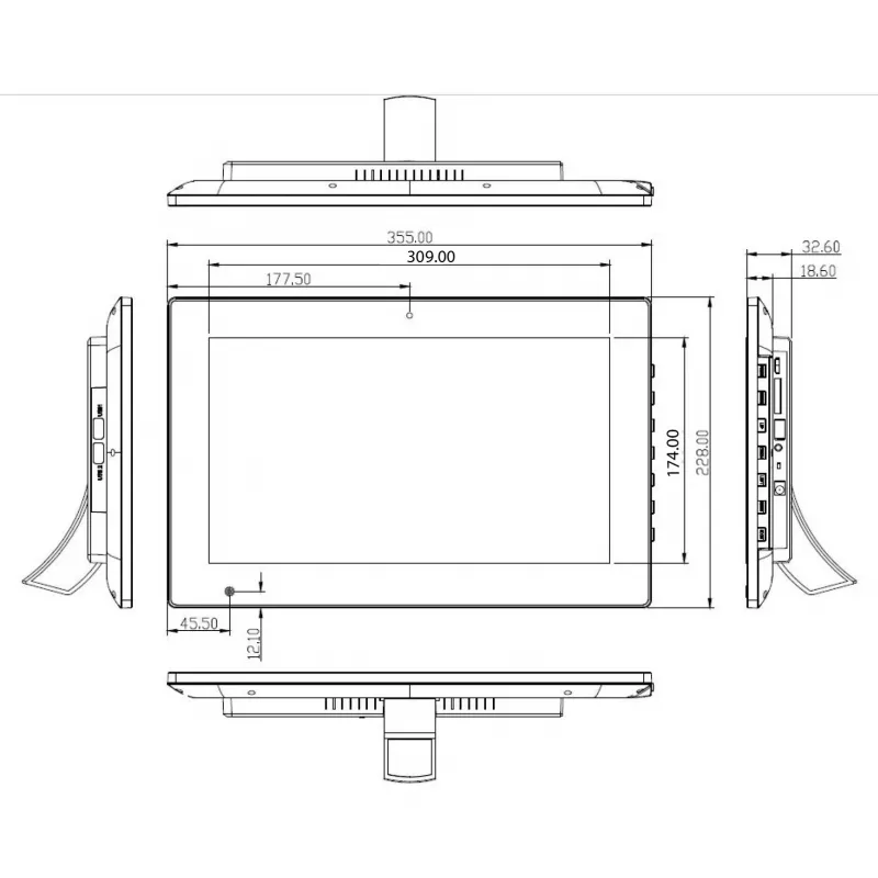 Allnet PrimeOne-140 Displejs