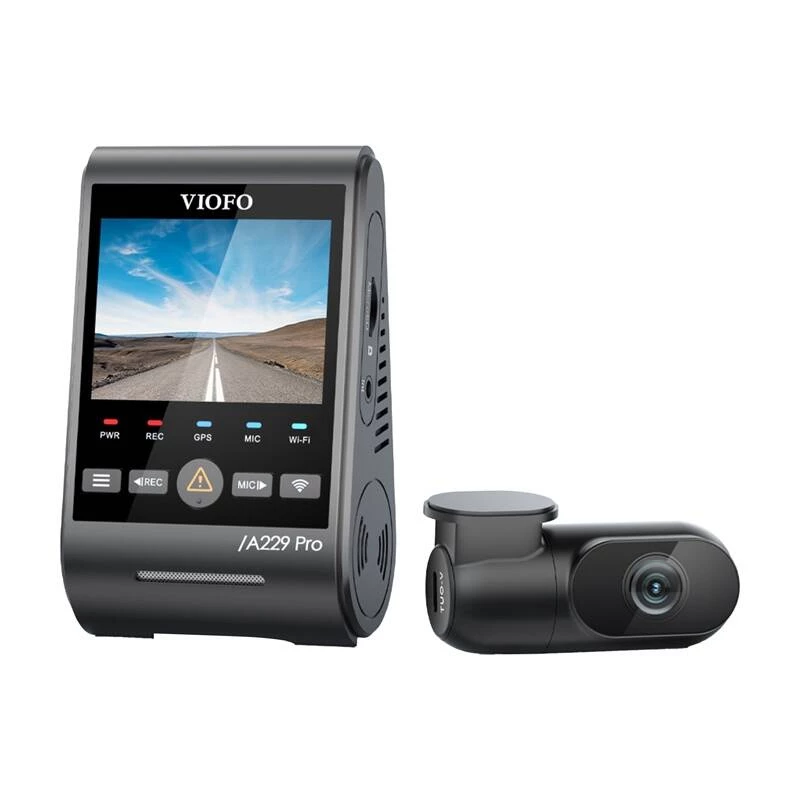 Video reģistrators VIOFO A229 Pro 2CH-G GPS