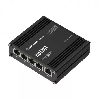 Teltonika RUT301 (EU) Ethernet maršrutētājs Mobilā tīkla maršrutētājs