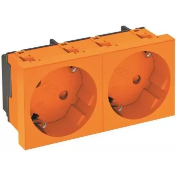 BETTERMANN STD-D3S ROR2 Kontaktligzda 33°, 2-vietīgs iezemēts spraudnis (6120105)