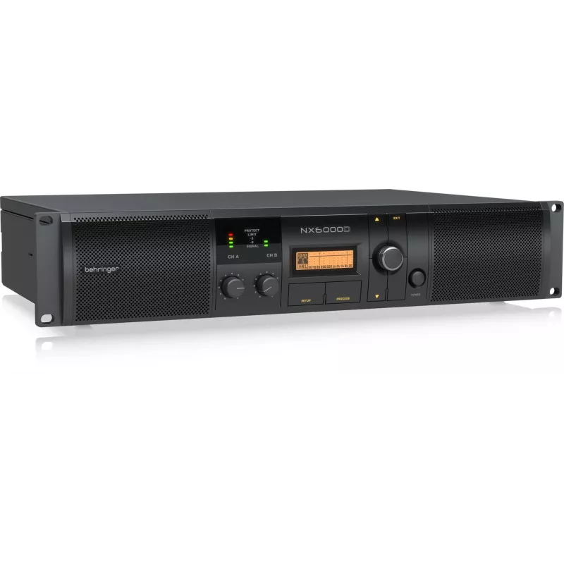 Behringer NX6000D audio pastiprinātājs 2.0 kanāli Mājas Melns