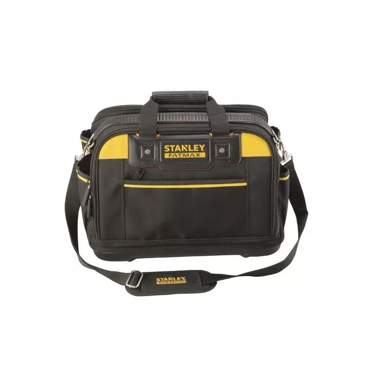 Tool box STANLEY FATMAX Multi Access FMST1-73607, poliesters, 430×280×300 mm, 2 rokturi, plecu siksna