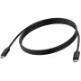 USB kabelis Vision TC-USBCFF/BL USB 3.2 Gen 1 USB C melns
