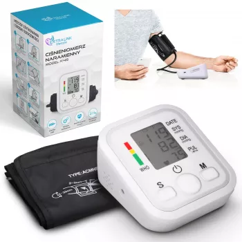 Extralink Smart Life K-4S augšdelma asinsspiediena mērītājs, balts