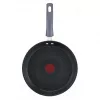 Crepe pan Tefal Daily Cook G7313855, 25 cm, non-stick, stainless steel base, Bakelite handle, Thermo-Signal