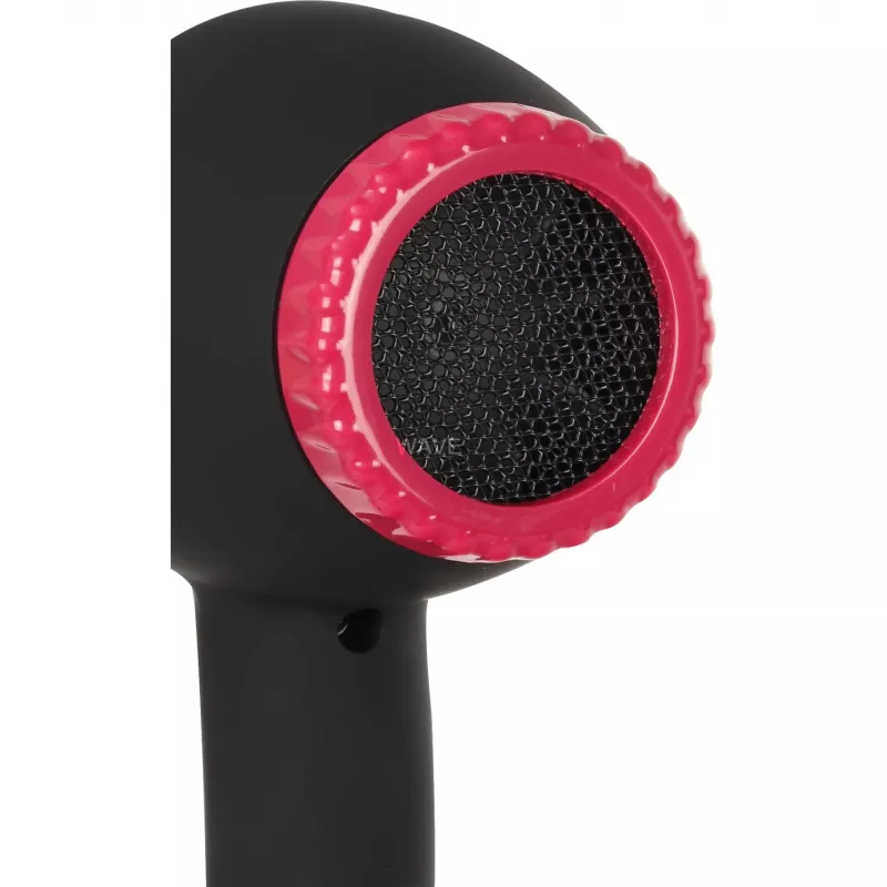 Matu žāvētājs REVLON RVDR5251E 2000 W, jonu, 3 siltuma līmeņi, 2 ātrumi, vēsā gaisa padeve — melns/rozā